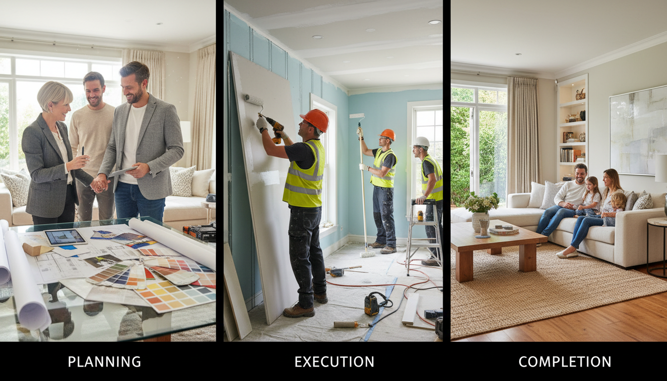 découvrez les 3 étapes incontournables pour réussir votre projet de rénovation intérieure et transformer votre espace avec succès.