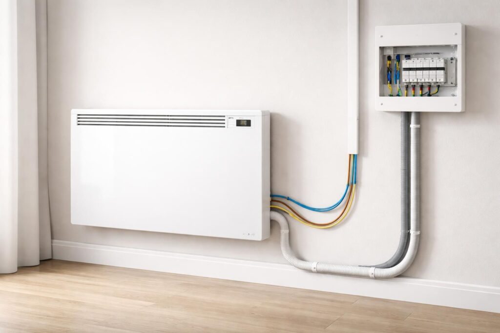 assurez la sécurité de votre installation électrique en suivant les normes essentielles pour le câblage de votre radiateur électrique. conseils et bonnes pratiques expliqués.