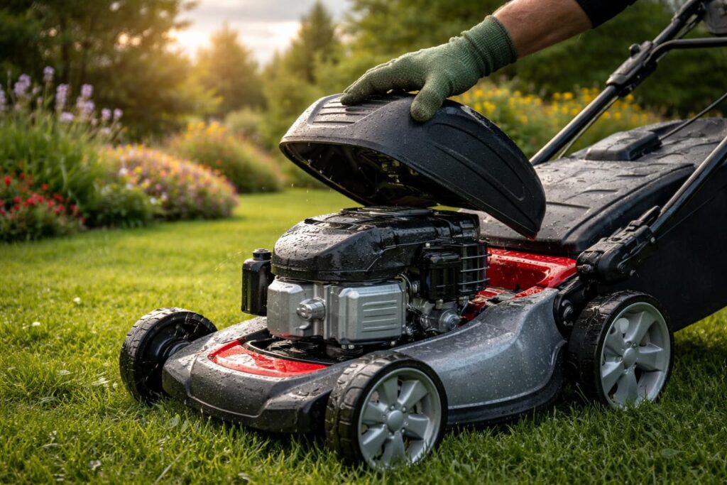 découvrez le délai recommandé avant de redémarrer un moteur de tondeuse noyé pour éviter d'endommager votre appareil et assurer un fonctionnement optimal.