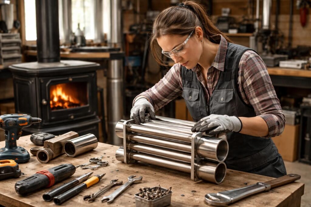 découvrez comment fabriquer un récupérateur de chaleur pour poêle à bois afin d'optimiser la diffusion de la chaleur et économiser de l'énergie. guide simple et pratique pour tous les bricoleurs.