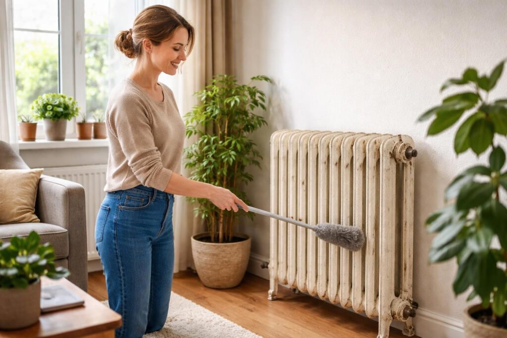 découvrez des astuces simples et efficaces pour nettoyer un radiateur en fonte sans le démonter et sans effort, afin d'améliorer sa performance et prolonger sa durée de vie.