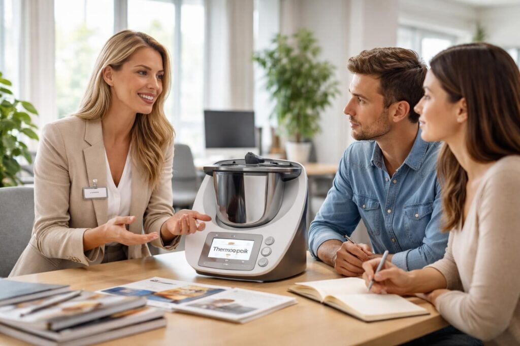 découvrez les salaires, avantages et inconvénients du métier de conseiller thermomix pour savoir si devenir conseiller est une bonne ou mauvaise idée.