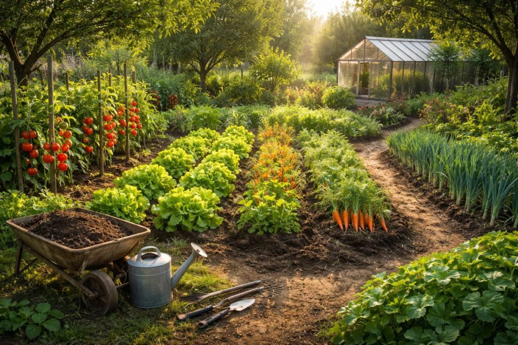 découvrez mon jardin potager, votre guide complet pour cultiver un potager sain et productif. conseils pratiques, astuces de jardinage et techniques écologiques pour réussir votre potager toute l'année.