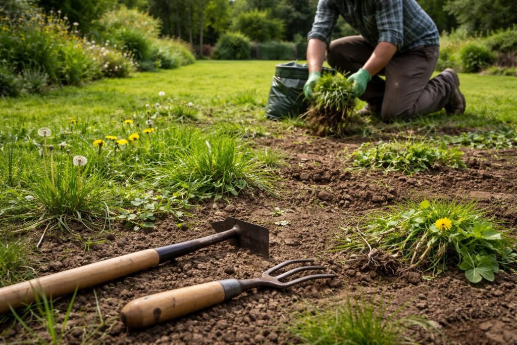apprenez comment refaire une pelouse envahie de mauvaises herbes grâce à nos conseils pratiques pour un gazon sain et verdoyant.